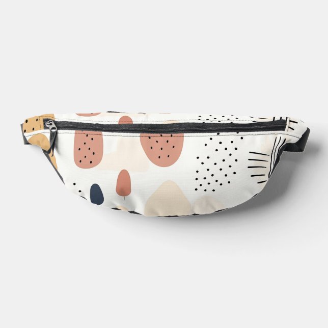 Popular Retro Boho Abstract Collection Bum Bags (Lay Down)