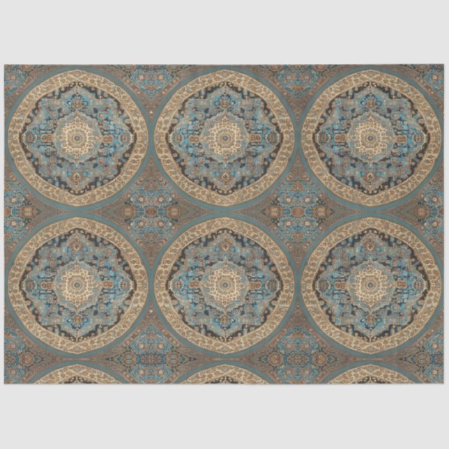 Popular Turkish Beautiful Old Pattern Collection Tissue Paper (Front)