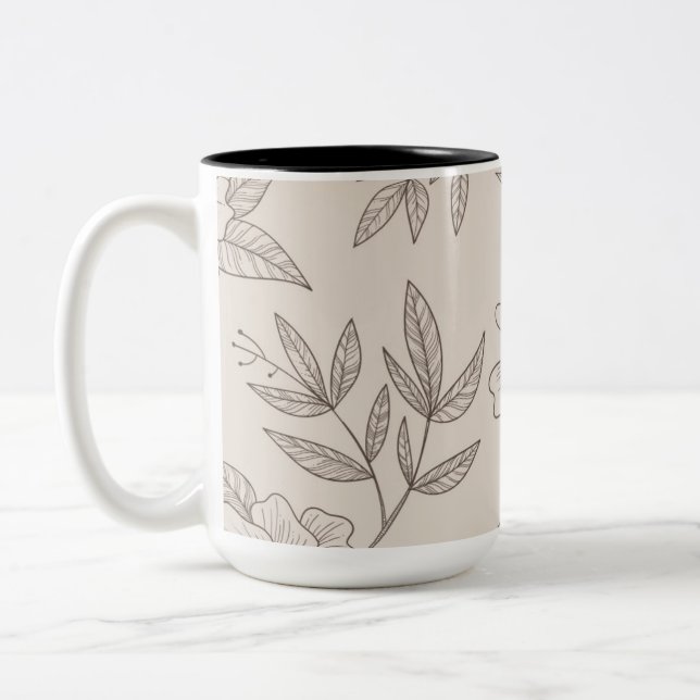 Popular Two-Tone Coffee Mug (Left)