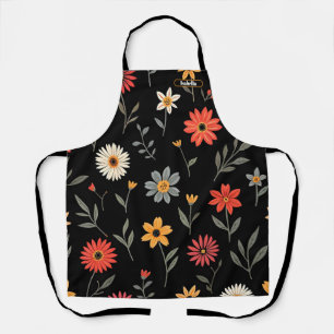 Popular Vintage Beautiful Floral Collection Apron