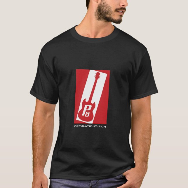 Population 5 T-shirt - Customised (Front)