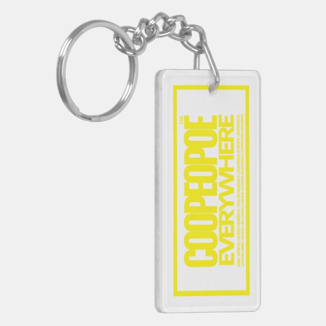 Population Freedom  Key Ring (Front Left)