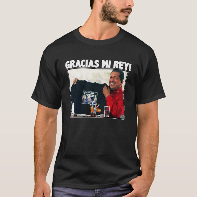 Por que No Te Callas Espana Rey Juan Carlos T-Shirt (Front)