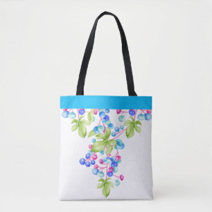 Porcelain Berries on a Tote Bag
