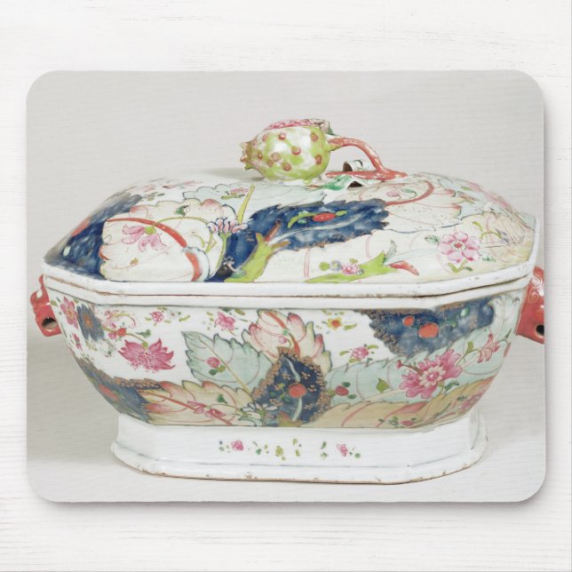 Porcelain dish, 18th century mouse pad (Front)