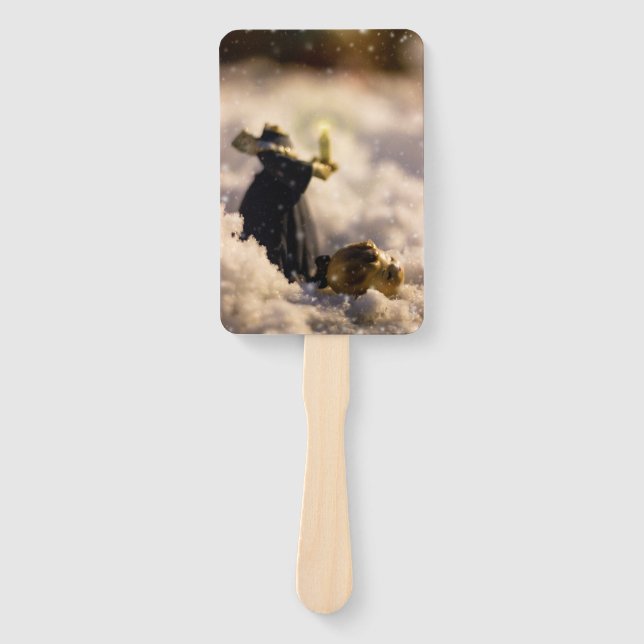 Porcelain Nights V Hand Fan (Front)