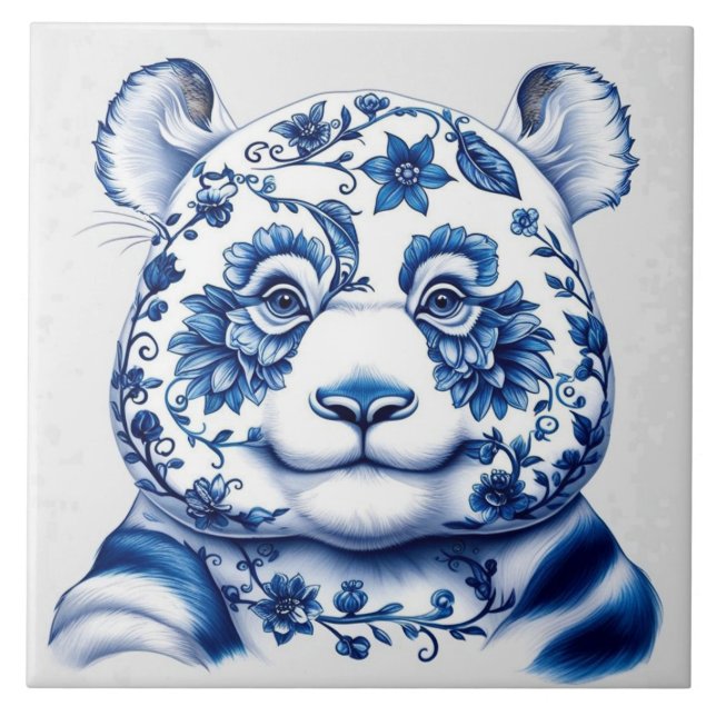 Porcelain Panda Ceramic Tile (Front)