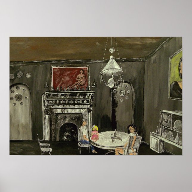 Porcelain Presence Movie Art House Poster (Front)