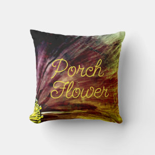 Porch Flower / Greenleaf / Cushion