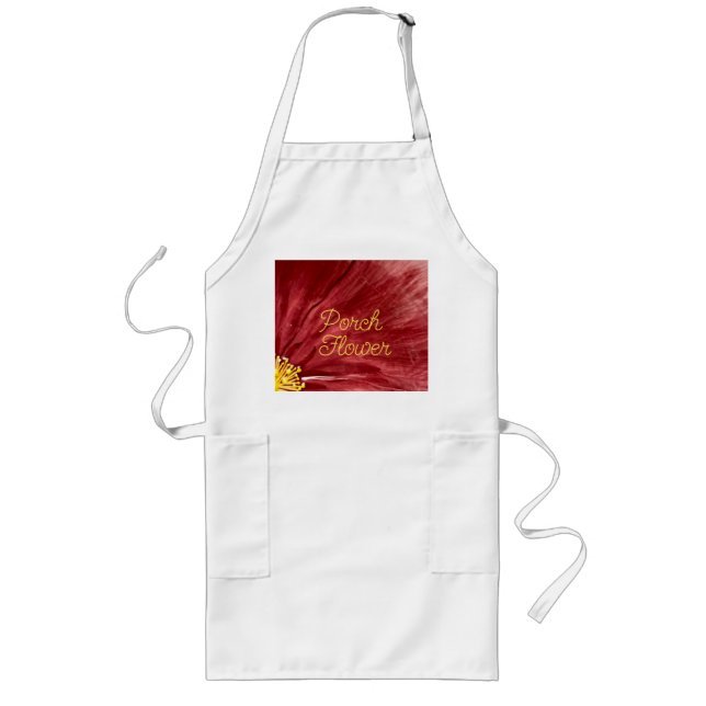 Porch Flower / Original / Long Apron (Front)