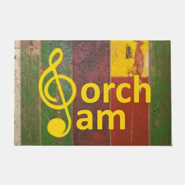 Porch Jam Welcome Mat (Front)