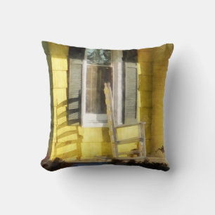 Porch - Long Afternoon Shadow of Rocking Chair Cushion