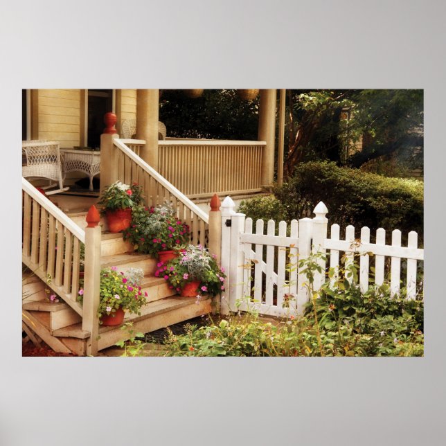 Porch - My Grandmother's Garden Poster (Front)