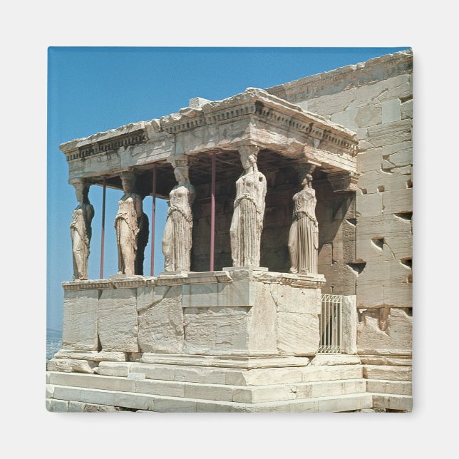 Porch of the Maidens, Erechtheion, c.421-405 BC Magnet (Front)