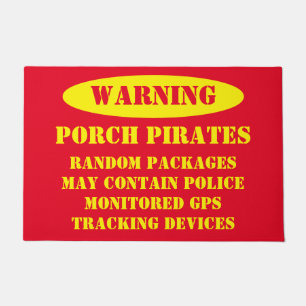PORCH PIRATES DOORMAT