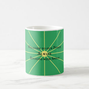 Porch Spirit Variation Sea Green Coffee Mug