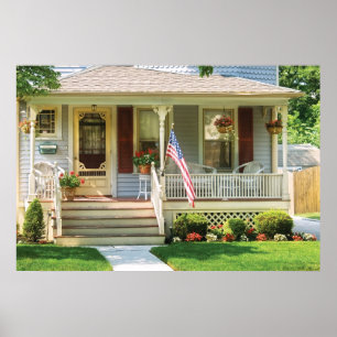 Porch - The home of a little old lady Poster