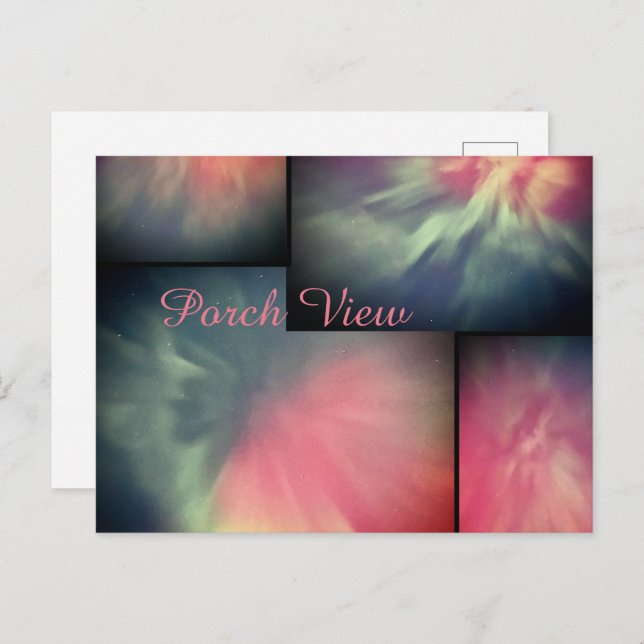 Porch View / Corona /  Postcard (Front/Back)