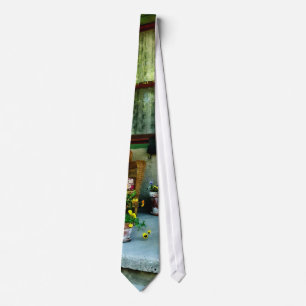 Porch With Padded Chair Tie