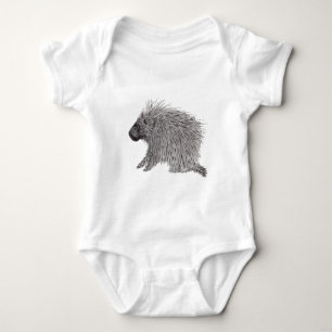 Porcupine Baby Bodysuit