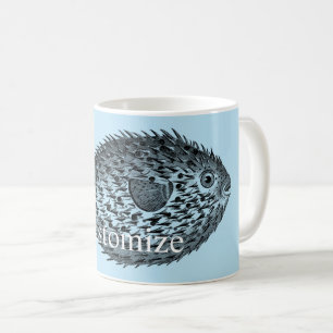 Porcupine blowfish Thunder_Cove Coffee Mug