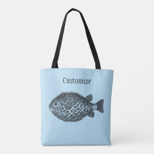 Porcupine blowfish Thunder_Cove Leggings Tote Bag
