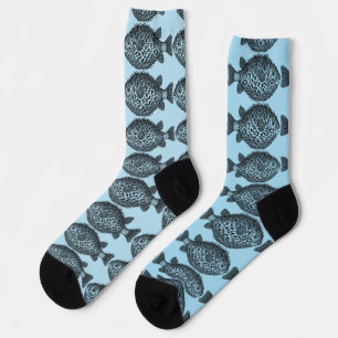 Porcupine blowfish Thunder_Cove Socks