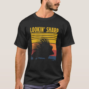 Porcupine Great Sharp Hugger Hedgehog Cuddle 6 T-Shirt