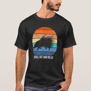 Porcupine Hugger Designs For Hedgehog Porcupine Fa T-Shirt