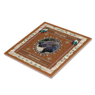 Porcupine Innocence Energy Ceramic Tile