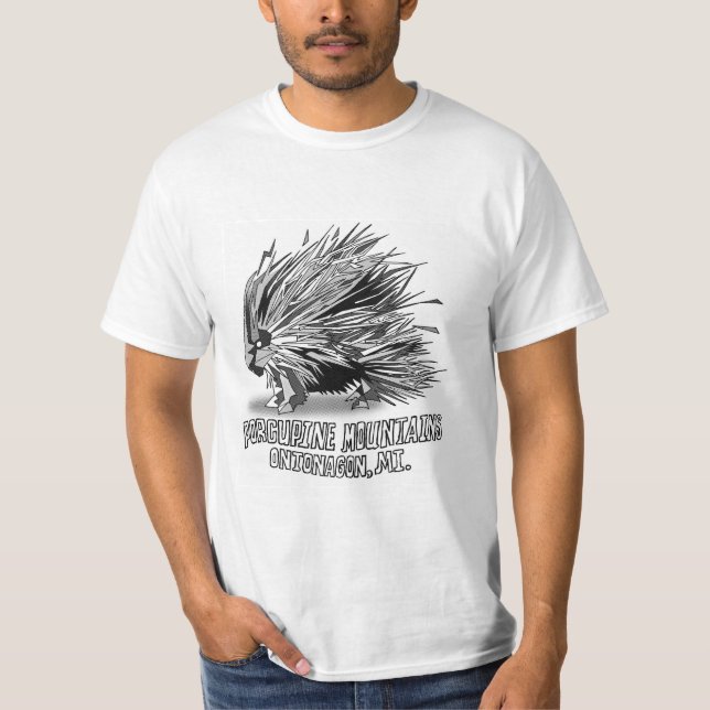 Porcupine Mountains Porcupine Shirt (Front)