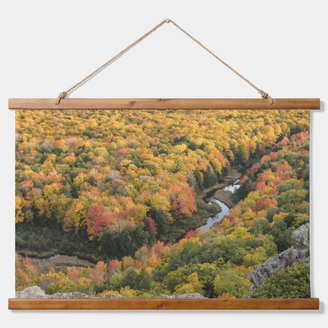 Porcupine Mountains Wilderness State Park Hanging Tapestry (Front)