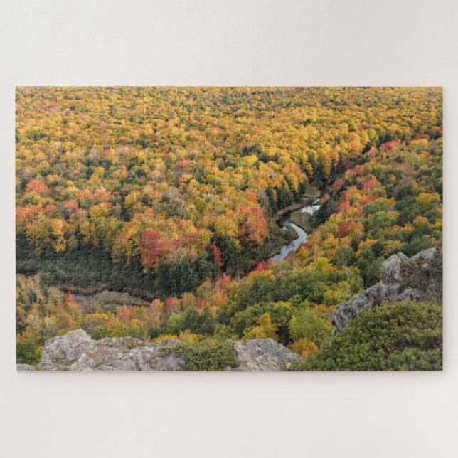 Porcupine Mountains Wilderness State Park Jigsaw Puzzle (Horizontal)