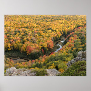 Porcupine Mountains Wilderness State Park Poster