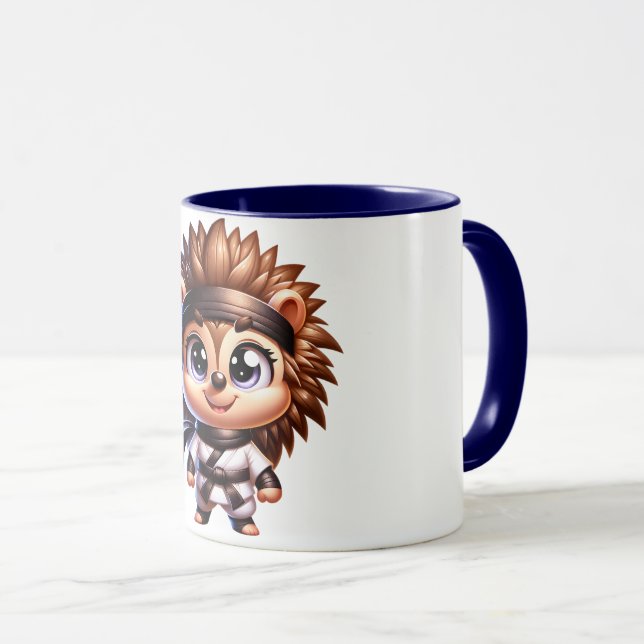 porcupine mug (Front Right)