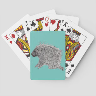 Porcupine Playing Cards