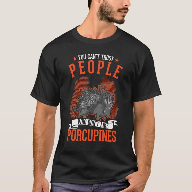 Porcupine   Porcupine T-Shirt (Front)