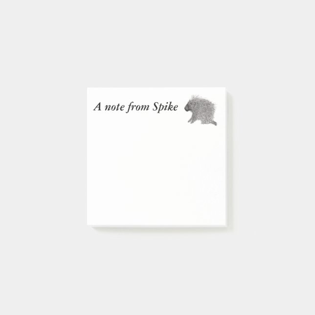 Porcupine Post-it Notes (Front)