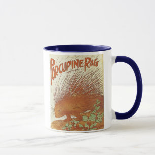 Porcupine Rag Vintage Songbook Cover Mug
