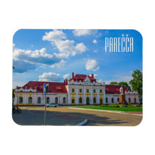 Porechye Parečča Belarus Architecture Station Magnet