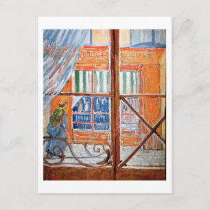 Pork-Butcher's Shop from Window Van Gogh Fine Art Postcard