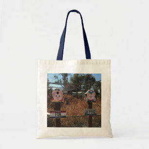 Pork Chop, Fun Pigs, Idaho Funny Signs Tote Bag
