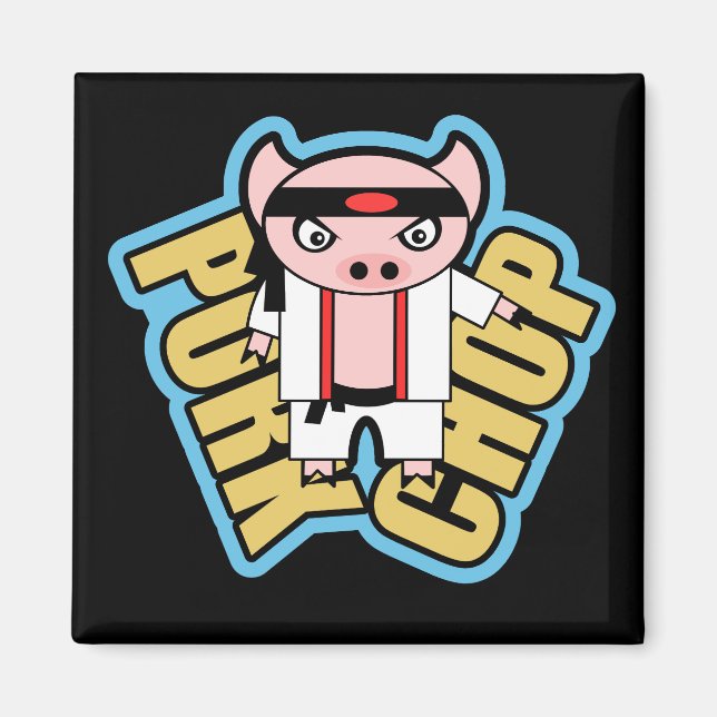 Pork Chop Magnet (Front)