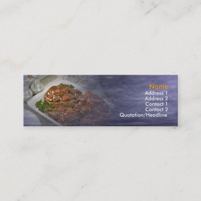 Pork Chops Business Card (Front)