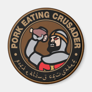 Pork Eating Crusader Magnet