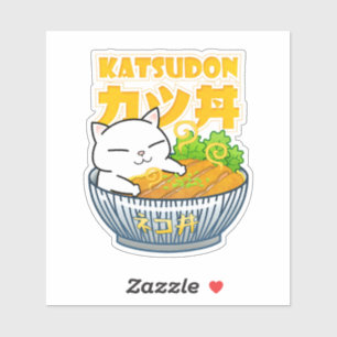 Pork Katsudon Cat
