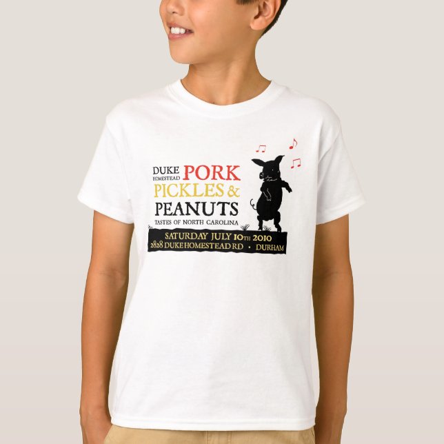 pork pickles peanuts 2010 copy T-Shirt (Front)