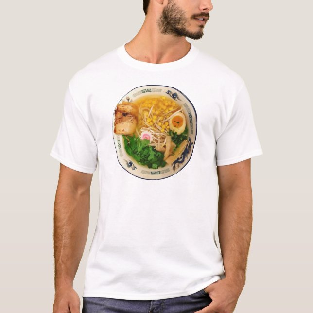 Pork Ramen Noodle Soup T-Shirt (Front)