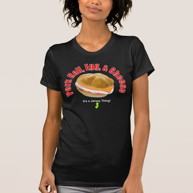 Pork Roll Shirt (dark) (Front)