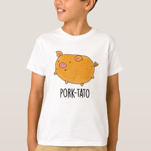 Pork-tato Funny Potato Pun T-Shirt